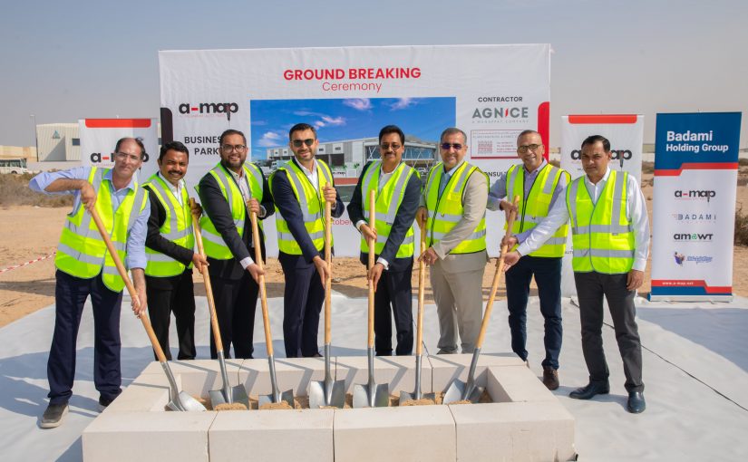 Ground Breaking Ceremony of A-MAP’s State-Of-The-Art Business Park In The Sajjaa Industrial Area, Sharjah.